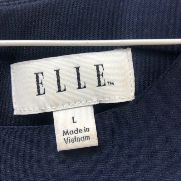 Elle Asymmetrical Dress Blue - Picture 3 of 4